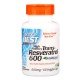 DRB-00416 - High Potency Trans-Resveratrol 600 mg 60 Veggie Capsules в категория Анти