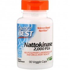 Натокиназа (Nattokinase) 2000 FUs 90 веге капсули