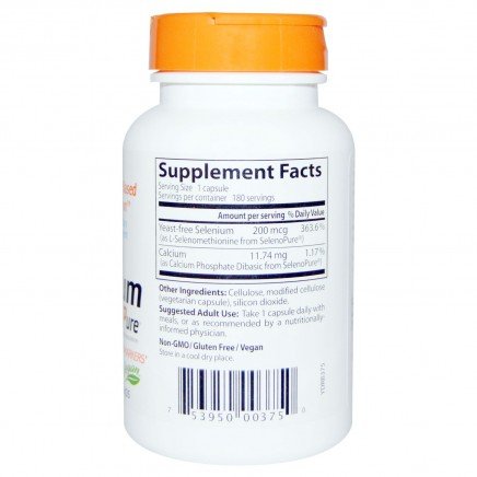 DRB-00375 - Selenium 200 mcg 180 Veggie Caps в категория . Selenium 200 mcg 180 Veggie