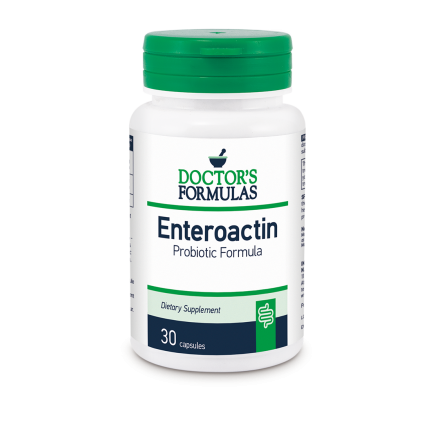 - Enteroactin Prociotic Formula 30 Capsules в категория Храносмилателна