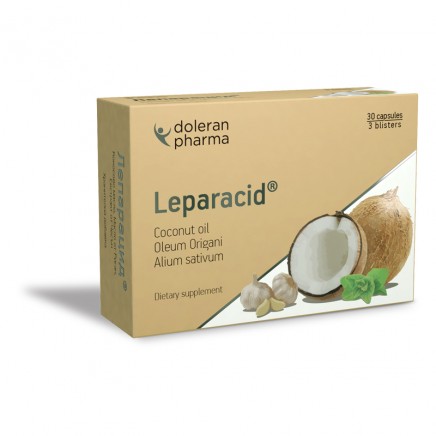 Мнения и ползи от Leparacid 30 капсули четете в Zdrave365.com - Leparacid 30 capsules Doleran Pharma в категория Бактериални