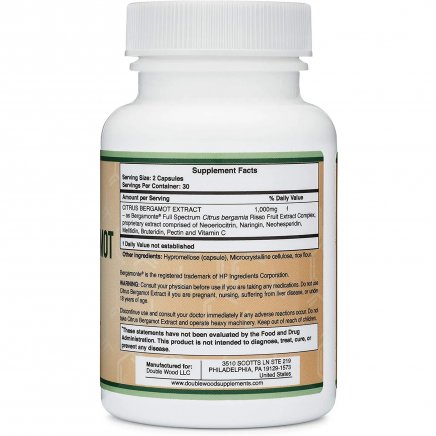 - Citrus Bergamot Extract 500 mg 60 Capsules в категория Стрес. Citrus Bergamot