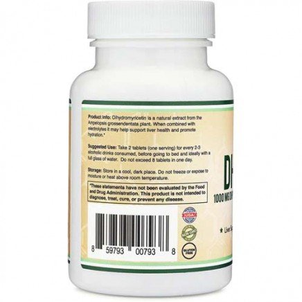 DOW-00793 - DHM (Dihydromyricetin + Electrolytes) 1000 mg 30 Tablets в категория