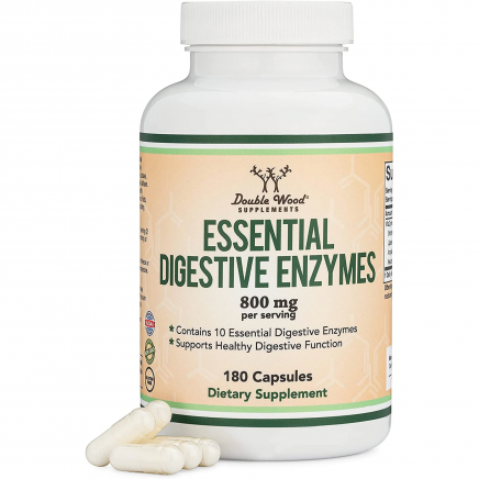 DOW-00795 - Essential Digestive Enzymes 400 mg 180 Capsules в категория