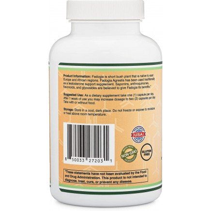 DOW-27203 - Fadogia Agrestis 300 mg 180 Capsules в категория Импотентност