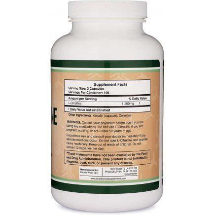 - L-Citrulline 600 mg 210 Capsules в категория Диабет. L-Citrulline 600 мг 210