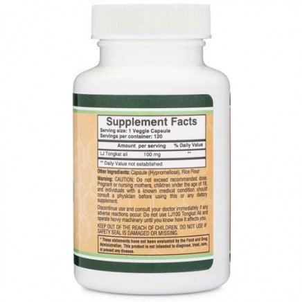 DOW-27202 - LJ 100 Tongkat Ali 100 mg 120 Capsules в категория Импотентност