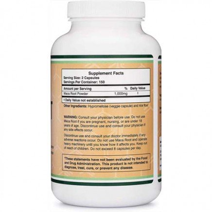DOW-00766 - Maca Root 500 mg 300 Capsules в категория Стрес. Maca Root 500 мг 300