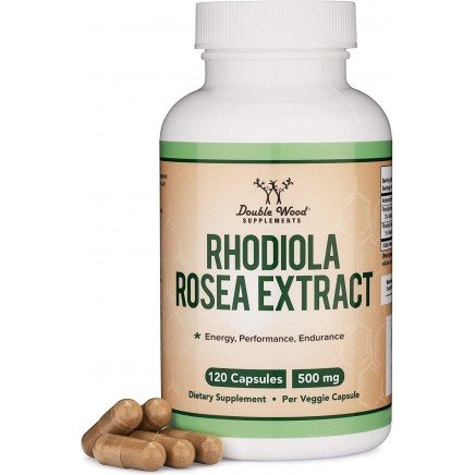 DOW-UEK187 - Rhodiola Rosea Extract 500 mg 120 Capsules в категория Стрес. Rhodiola
