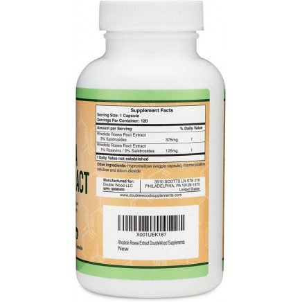 DOW-UEK187 - Rhodiola Rosea Extract 500 mg 120 Capsules в категория Стрес. Rhodiola