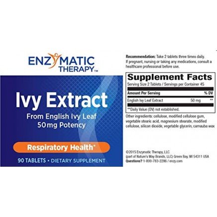 EZT-08239 - Ivy Extract 50 mg 90 tablets в категория Астма. Екстракт от