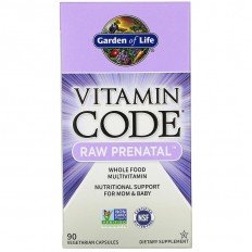 Vitamin Code Raw Prenatal 90/180 капсули Vitamin Code Raw Prenatal 90/180 капсули