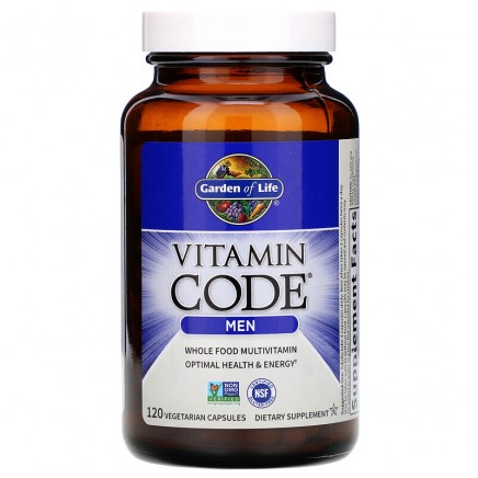 GOL-11368 - Vitamin Code Whole Food Multivitamin for Men 120 Veggie Capsules в категория