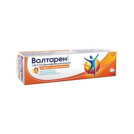 - Волтарен Емулгел 1,16% гел 50 гр в категория