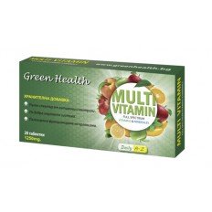MultiVitamin Full Spectrum 1250 mg 20 tablets