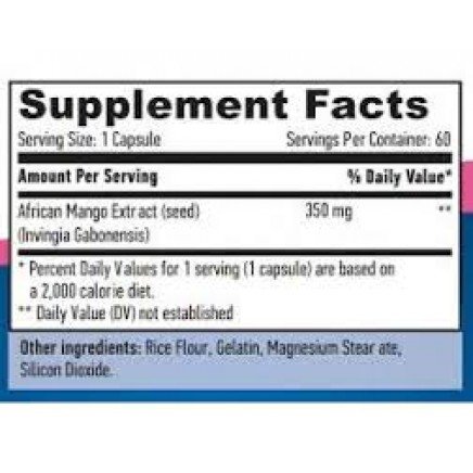 HLB-00717 - African Mango 350 mg 60 Capsules в категория Растителни
