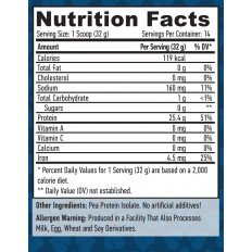 All Natural Pea Protein Isolate Грахов протеин Изолат 454 гр All Natural Pea Protein Isolate Грахов протеин Изолат 454 гр