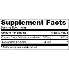 Buffered Vitamin C with Bioflavonoids 500 мг 60 капсули Buffered Vitamin C with Bioflavonoids 500 мг 60 капсули