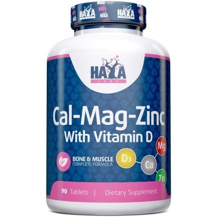 HLB-00731 - Cal-Mag-Zinc with Vitamin D 90 Tablets в категория Витамини. Calcium