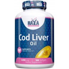 Cod Liver Oil 1000 мг 100 гел-капсули