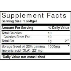 Cold Pressed Borage Oil 1,300 мг 90 капсули Cold Pressed Borage Oil 1,300 мг 90 капсули
