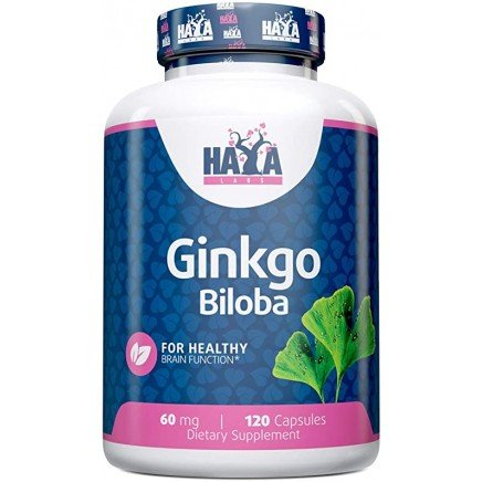 HLB-00794 - Ginkgo Biloba 60 mg 120 Capsules в категория Мозъчна функция.