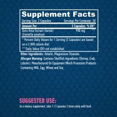 Gotu Kola Extract 450 мг 100 капсули Gotu Kola Extract 450 мг 100 капсули