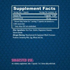 High Potency Co-Q10 100 мг 60 капсули High Potency Co-Q10 100 мг 60 капсули