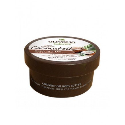 - 100% Organic Coconut Oil Body Butter 200 ml в категория Анти ейдж