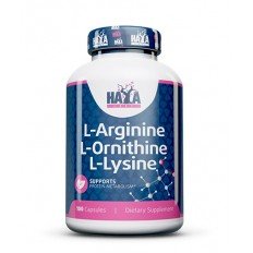 L-Arginine, L-Ornithine, L-Lysine 100 капсули