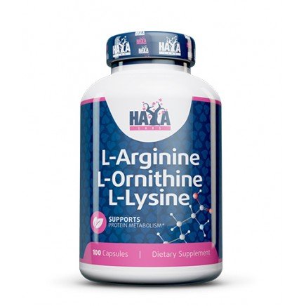 - L-Arginine, L-Ornithine, L-Lysine 100 Capsules в категория Сърдечно