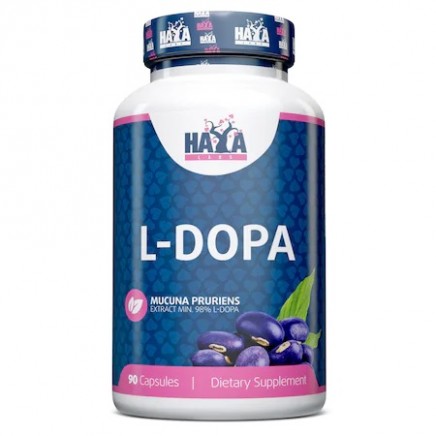 HLB-00734 - L-DOPA (Mucuna Pruriens Extract) 90 Capsules в категория Стрес. L-DOPA