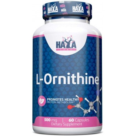 HLB-00726 - L-Ornithine 500 mg 60 Capsules в категория Детоксикация.