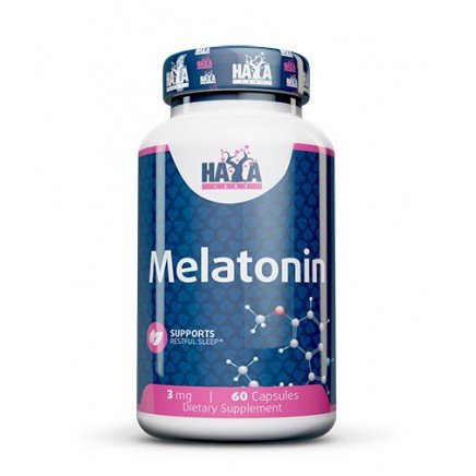 NOW-00716 - Melatonin 3 mg 60 Capsules в категория Стрес. Melatonin 3 мг 60