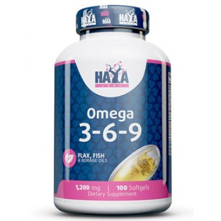 - Omega 3-6-9 1200 mg 100 Softgels в категория Мозъчна функция. Omega
