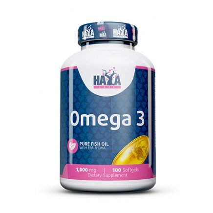 HLB-00734 - Omega 3 Pure Fish Oil 1000 mg 100 Softgels в категория Зрение и