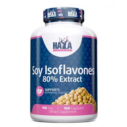 - Soy Isoflavones 80% Extract 100 mg 100 Capsules в категория