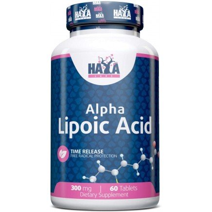 HLB-00714 - Time Release Alpha Lipoic Acid 300 mg 60 Tablets в категория Диабет.