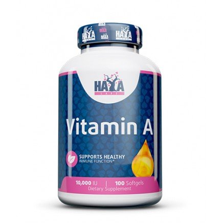 HLB-00743 - Vitamin A 10 000 IU 100 Softgels в категория Витамини. Vitamin A 10