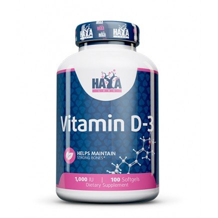 HLB-07835 - Vitamin D3 1000IU 100 Sgels в категория Витамини. Vitamin D3 1000 IU