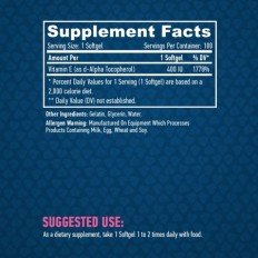 Vitamin E 400 IU 100 гел-капсули