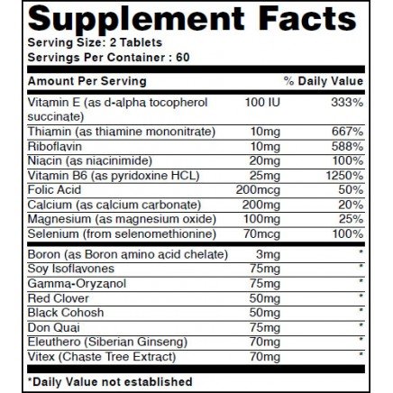 HLB-14781 - Womens Hormone Balance 60 Tablets в категория . Womens Hormone Balance 60