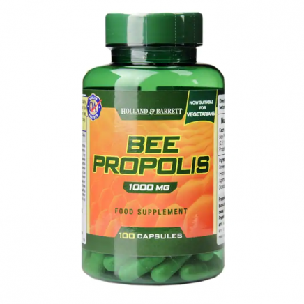 HOB-189931 - Bee Propolis 1000 mg 100 Capsules в категория Гъбички. Bee Propolis