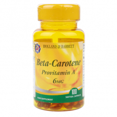 BetaCarotene Provitamin A 6 мг 100 гел-капсули BetaCarotene Provitamin A 6 мг 100 гел-капсули