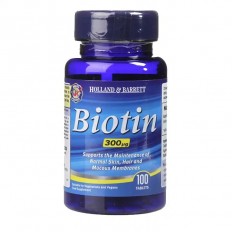 Biotin 300 мкг 100 таблетки Biotin 300 мкг 100 таблетки