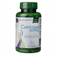 Хитозан (Chitosan) 500 мг 120 капсули блокира мазнините