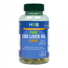 Cod Liver Oil 1000 мг 60/120 гел-капсули