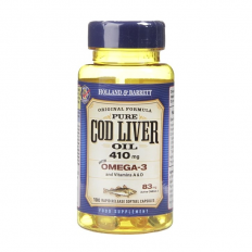 Cod Liver Oil 410 мг 100 гел-капсули