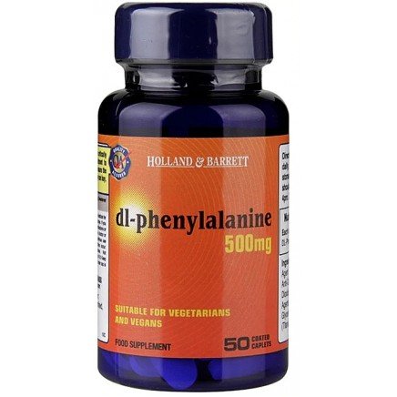 - DL-Phenylalanine 500 mg 60 Caplets в категория Депресия.
