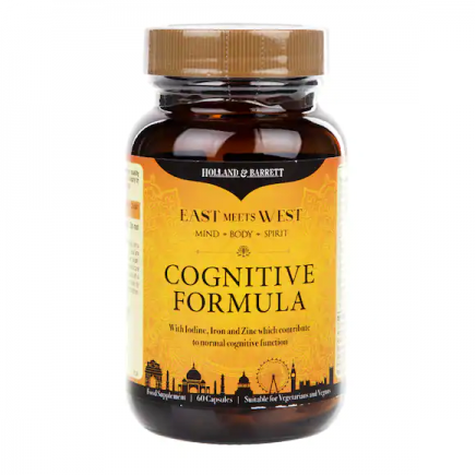 HOB-490419 - East Meets West Cognitive Formula 60 Capsules в категория Мозъчна